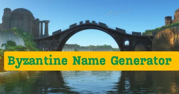 byzantine name generator