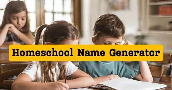 Homeschool Name Generator