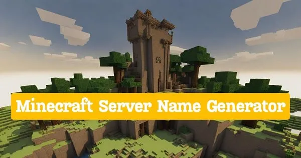 Minecraft Server Name Generator