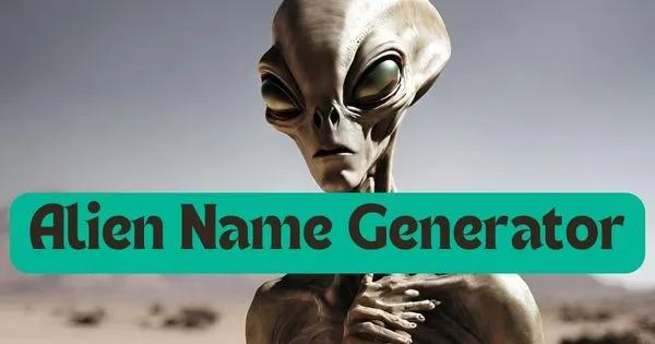 Alien Name Generator