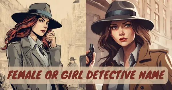Female or Girl Detective Name