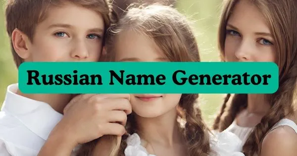 Russian name generator
