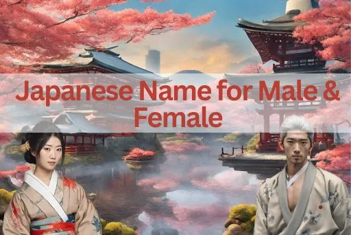 Generate Japanese name for Male And Female