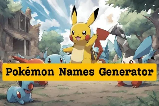 Pokémon Names Generator