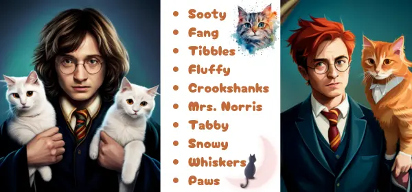 Harry Potter Cats names