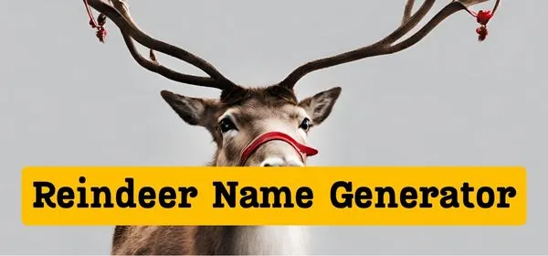 Reindeer Name Generator