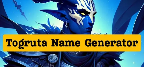 Togruta Name Generator